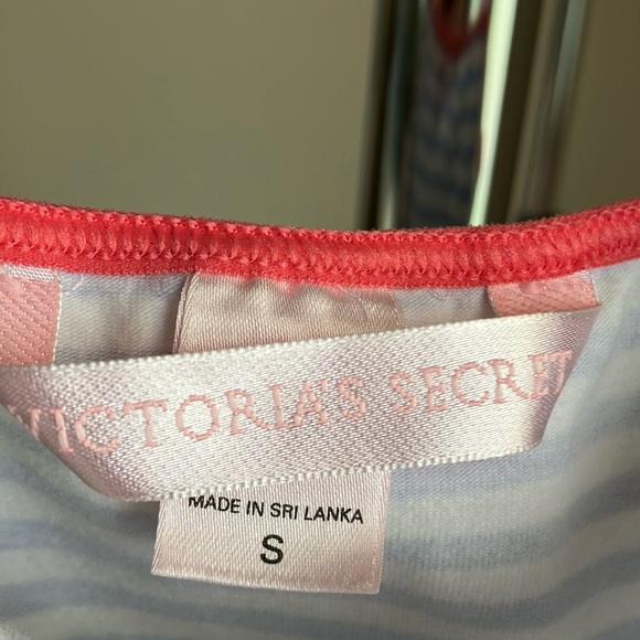 Victoria Secret Floral & Striped Tank Top - Picture 2 of 5